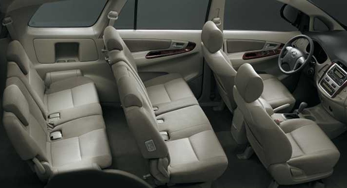  6  Seater  Toyota Innova  Hire Delhi Budget A C Van For 